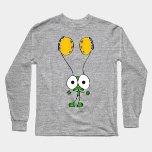 Funny Cartoon Character Long Sleeve T-Shirt